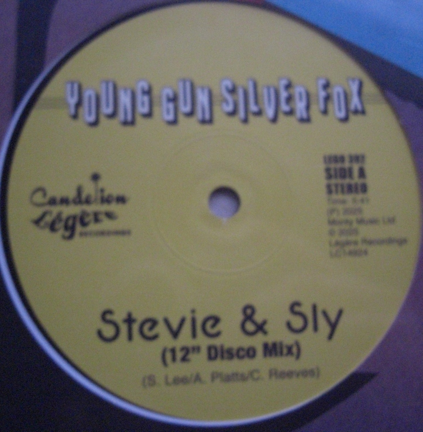 Young Gun Silver Fox – Stevie & Sly/ Just For Pleasure - Disco Mixes Vinyl, 12", Limited Edt RSD 2025