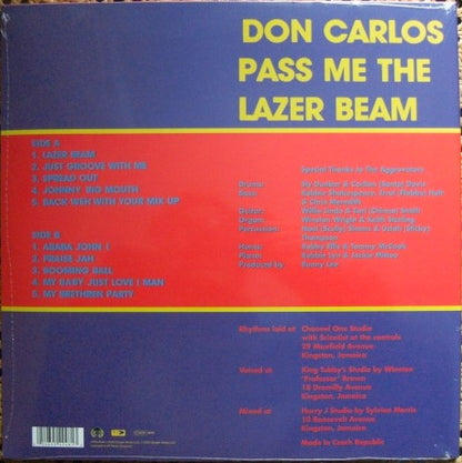 Don Carlos – Pass Me The Lazer Beam Vinyl, LP, Album RSD 2024