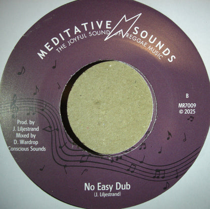 Ras McBean – It No Easy / Dub Vinyl, 7"