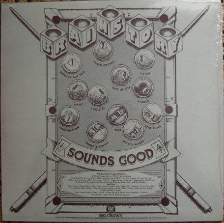 Brainstory – Sounds Good Vinyl, LP, Album