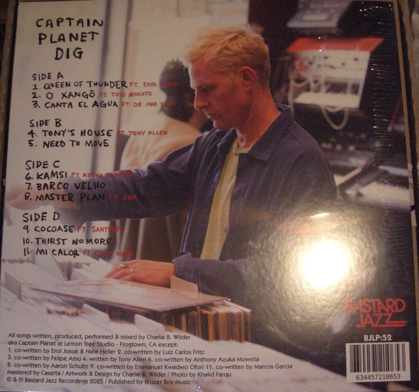 Captain Planet - Dig 2x Vinyl, LP, Album