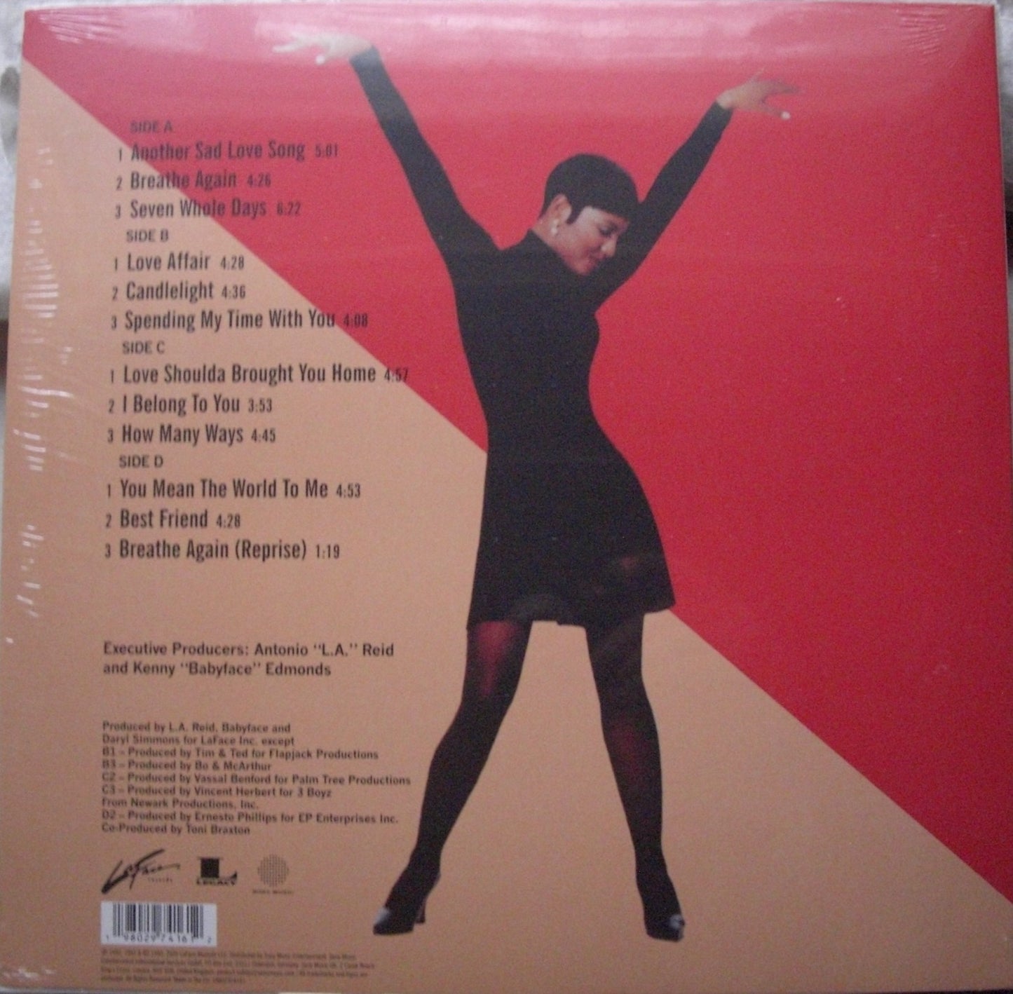 Toni Braxton – Toni Braxton 2x Vinyl, LP, Album, Reissue