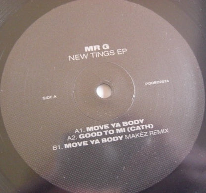 Mr. G – New Tings EP Vinyl, 12", EP RSD 2024