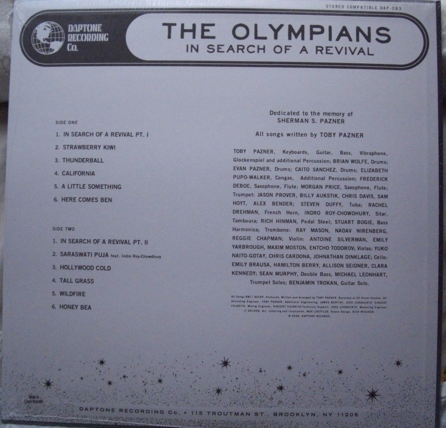 The Olympians - In Search Of A Revival Vinyl, LP, Album