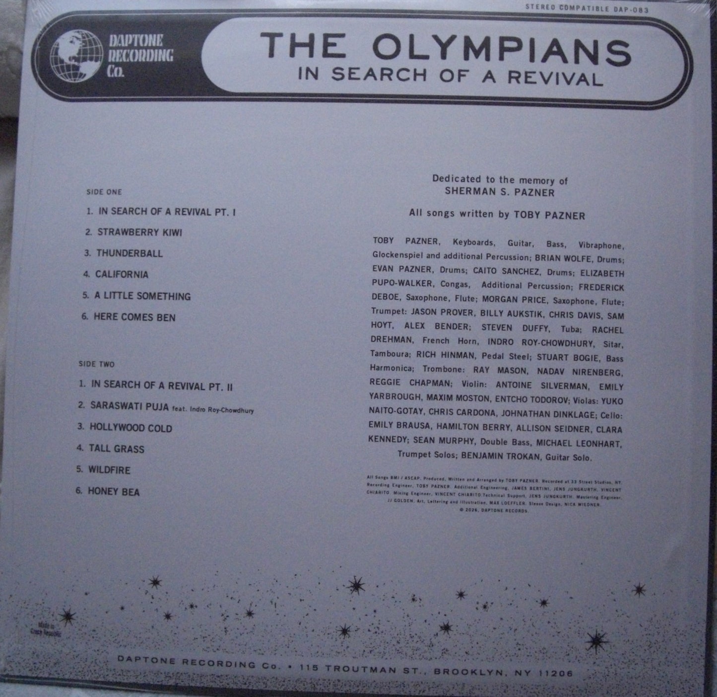 The Olympians - In Search Of A Revival Vinyl, LP, Album blue