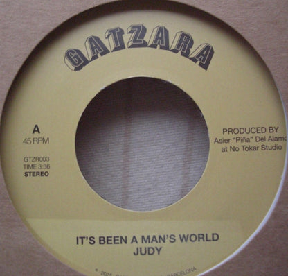 Judy meets Piña - It's Been A Man's World Vinyl, 7"