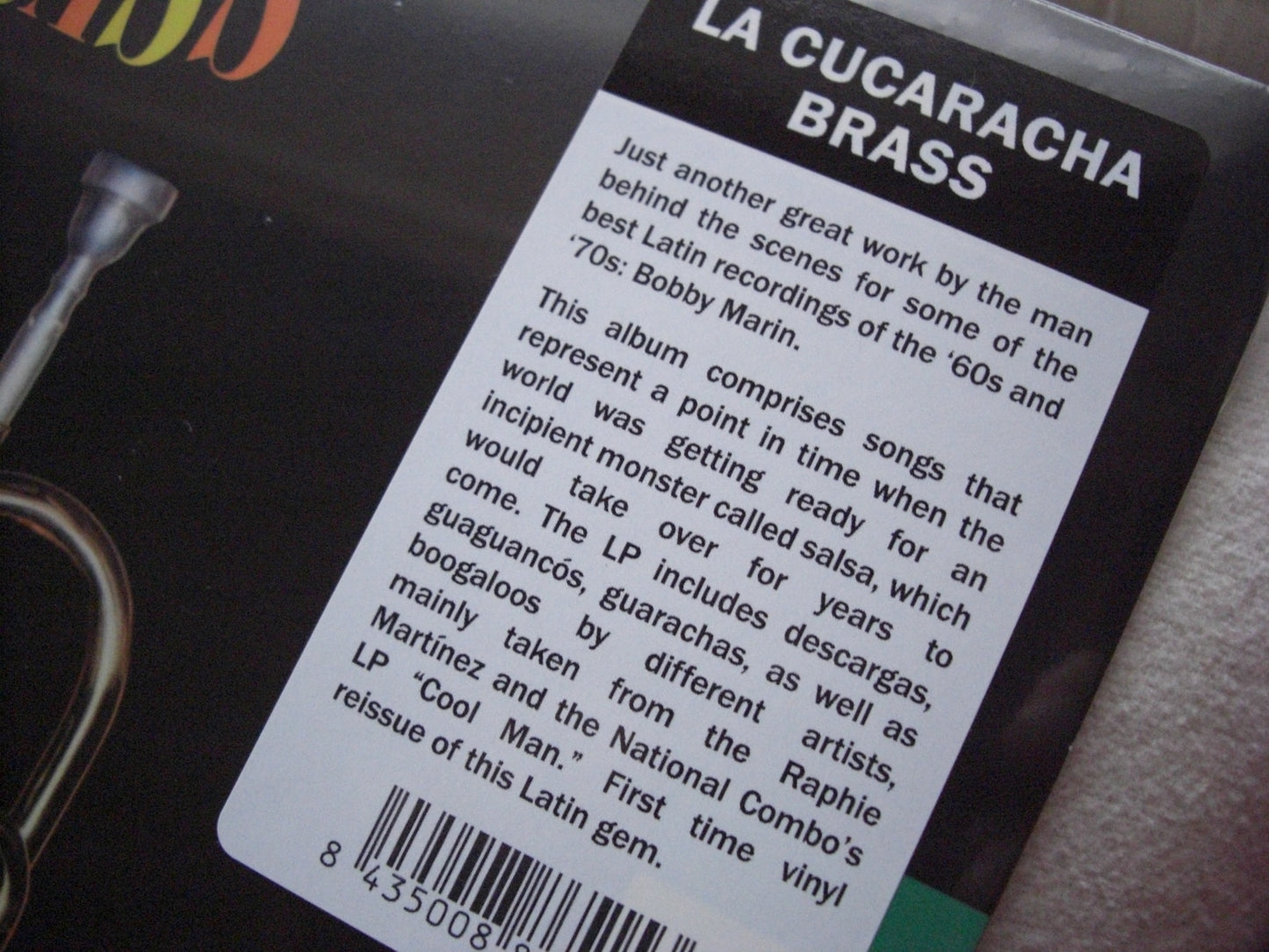 La Cucaracha Brass – The Cucaracha Brass Vinyl, LP, Album, Reissue