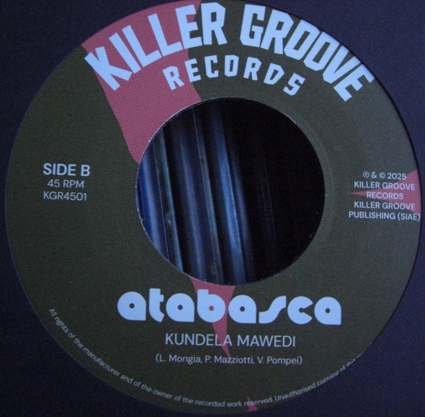 Atabasca - Cacopoulos / Kundela Mawed Vinyl, 7" Limited