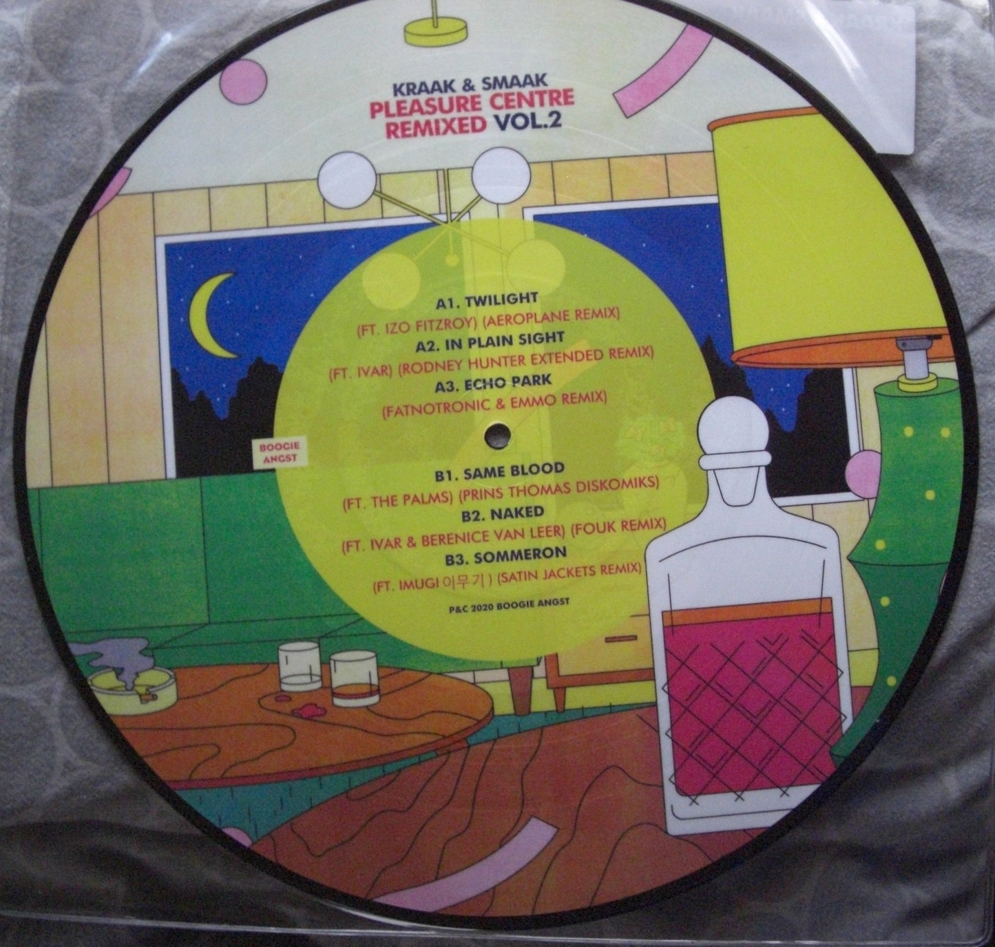 Kraak & Smaak – Pleasure Centre ‎Remixed Vol. 2 Vinyl, LP, Album Picture Disc