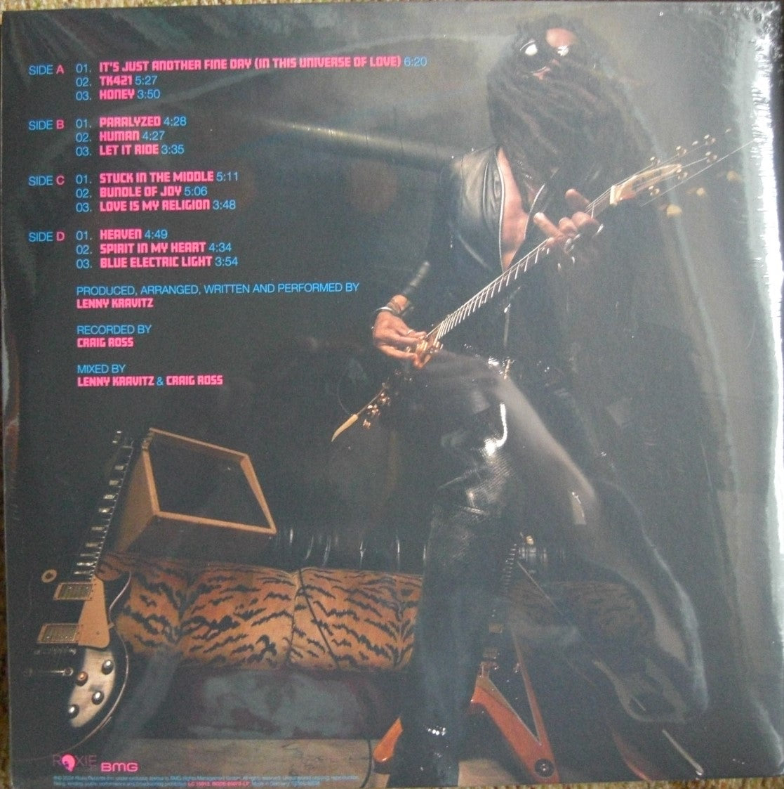 Lenny Kravitz – Blue Electric Light 2x Vinilo, LP negro