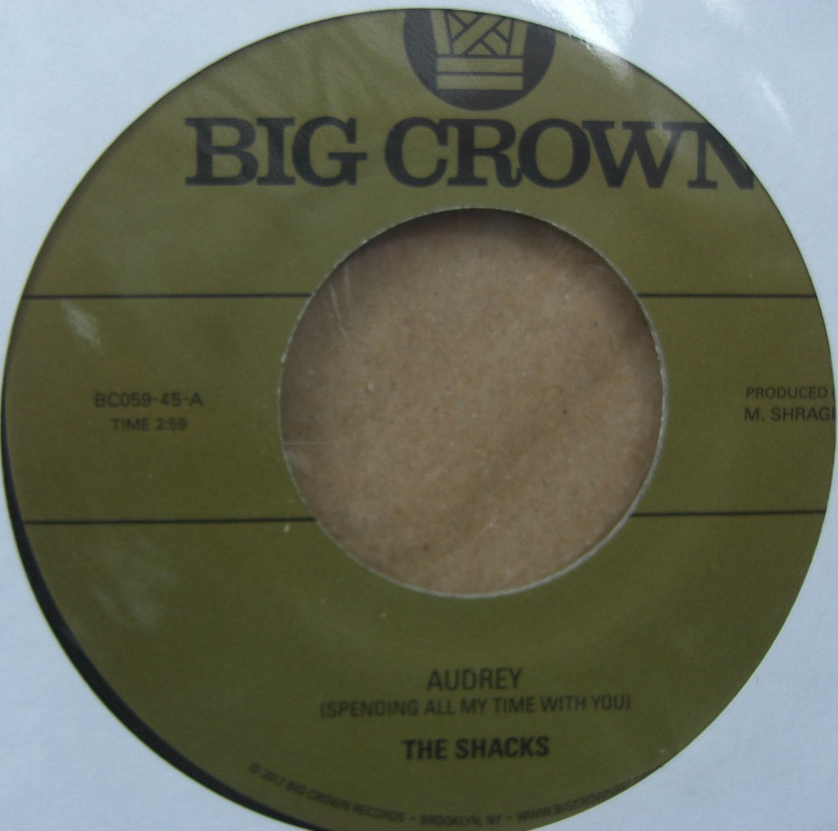 The Shacks – Audrey / Fly Fishing Vinyl, 7"