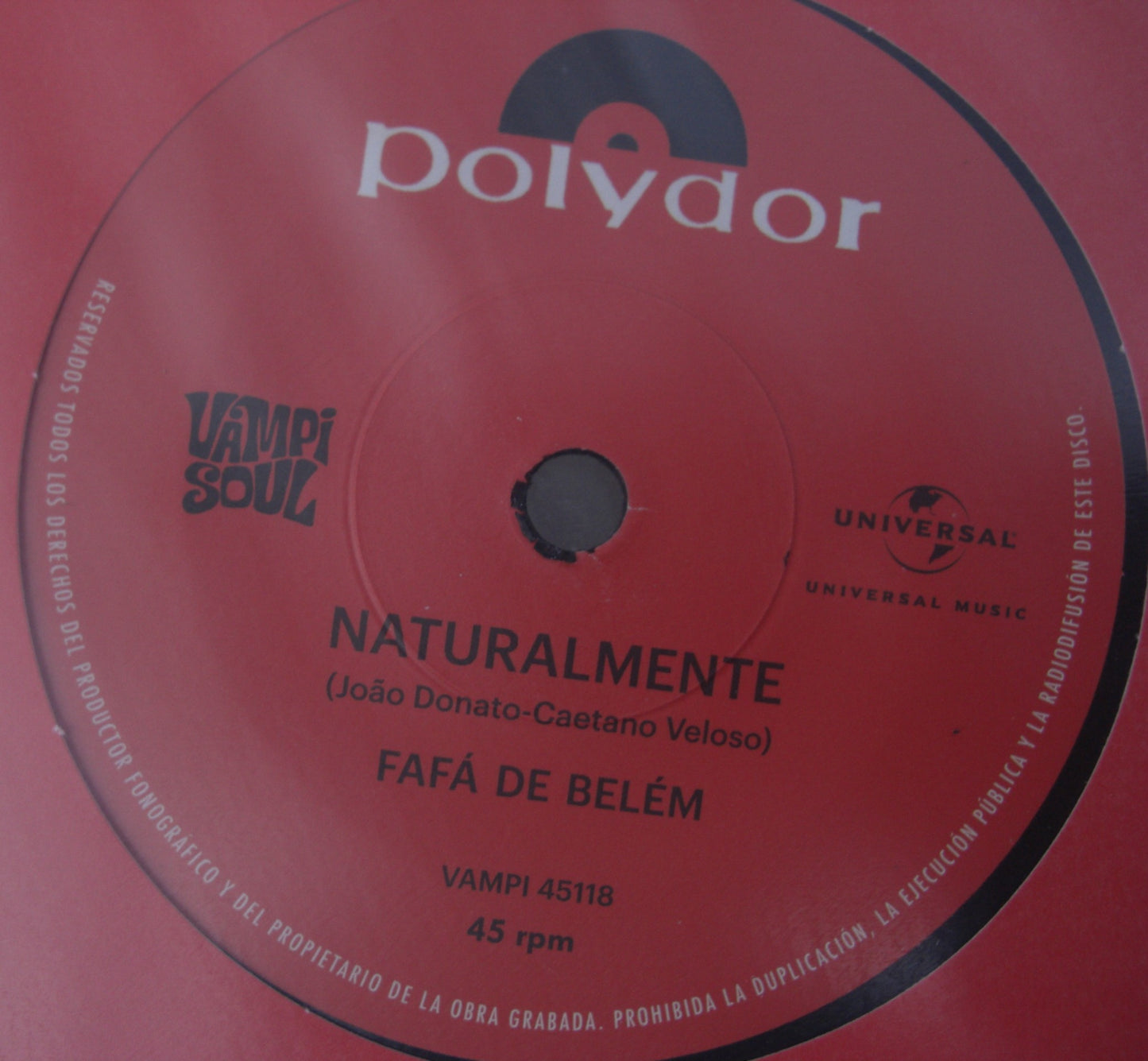 Fafa De Belem - Emorio / Naturalmente Vinyl, 7", Reissue