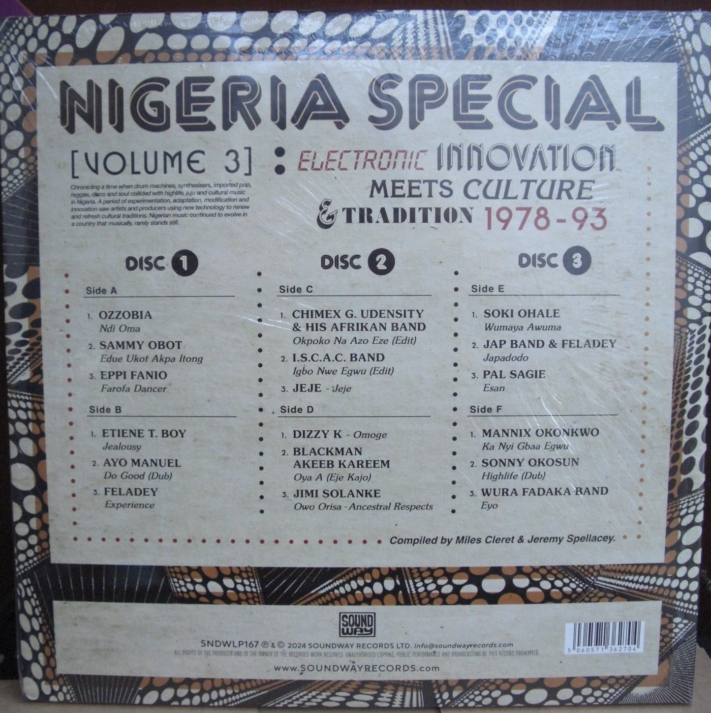 Various – Nigeria Special Volume 3: Electronic Innovation Meets Culture And Tradition 1978-93 Vinyl, 3x LP, Compilation