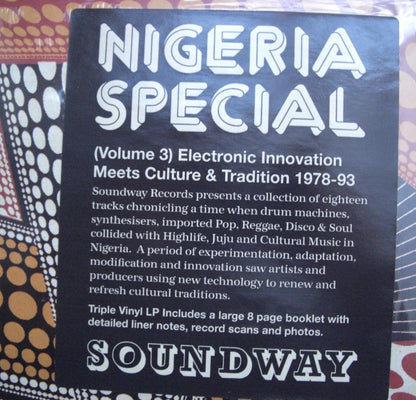 Various – Nigeria Special Volume 3: Electronic Innovation Meets Culture And Tradition 1978-93 Vinyl, 3x LP, Compilation