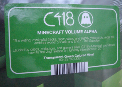 C418 – Minecraft Volume Alpha Vinyl, LP, Album, Reissue green translucent