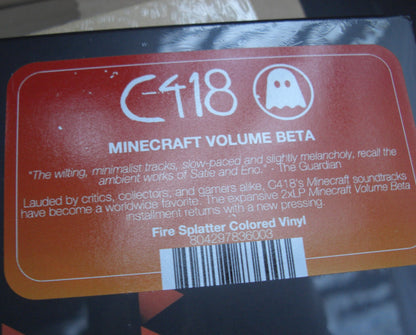 C418 – Minecraft Volume Beta 2x Vinyl, LP, Album, Reissue fire splatter
