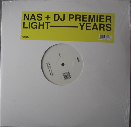 Nas + DJ Premier - Light-Years 2x Vinyl, LP, Album, Yellow Label