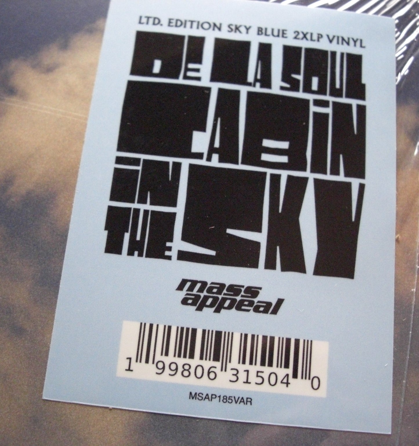De La Soul - Cabin In The Sky 2x Vinyl, LP, Album sky blue