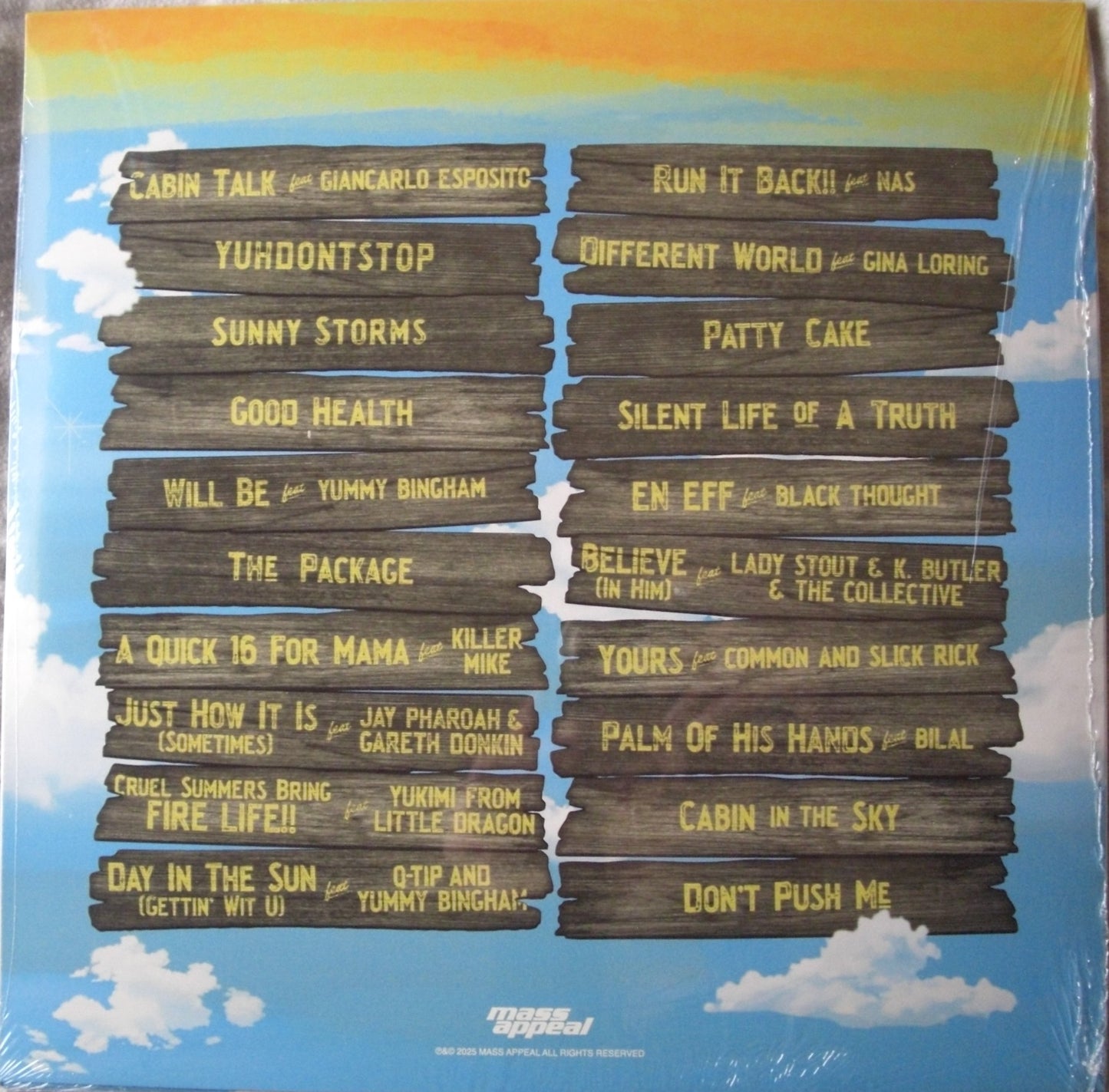 De La Soul - Cabin In The Sky 2x Vinyl, LP, Album yellow