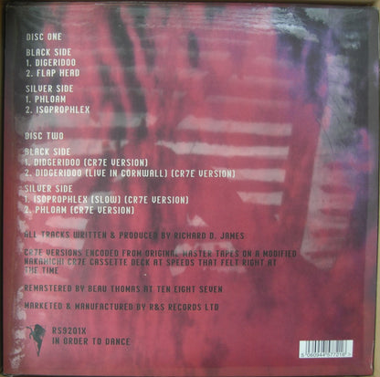 Aphex Twin – Didgeridoo (Expanded Edition) 2 x Vinyl, 12" EP