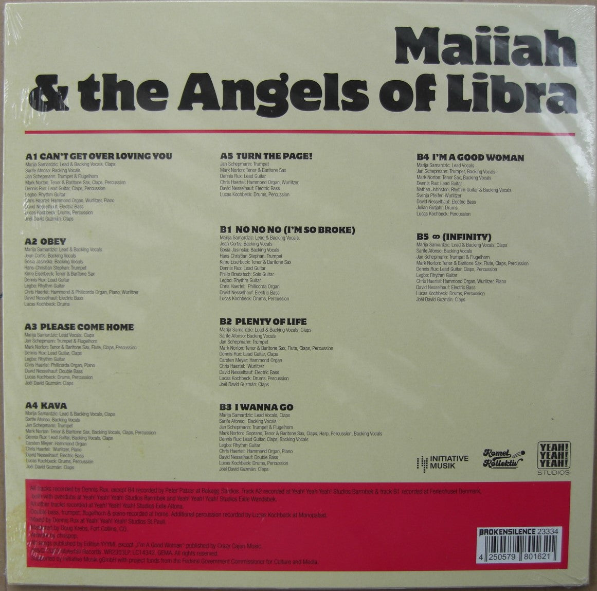 Maiiah &amp; The Angels Of Libra – Maiiah &amp; The Angels Of Libra Vinilo, LP, Álbum