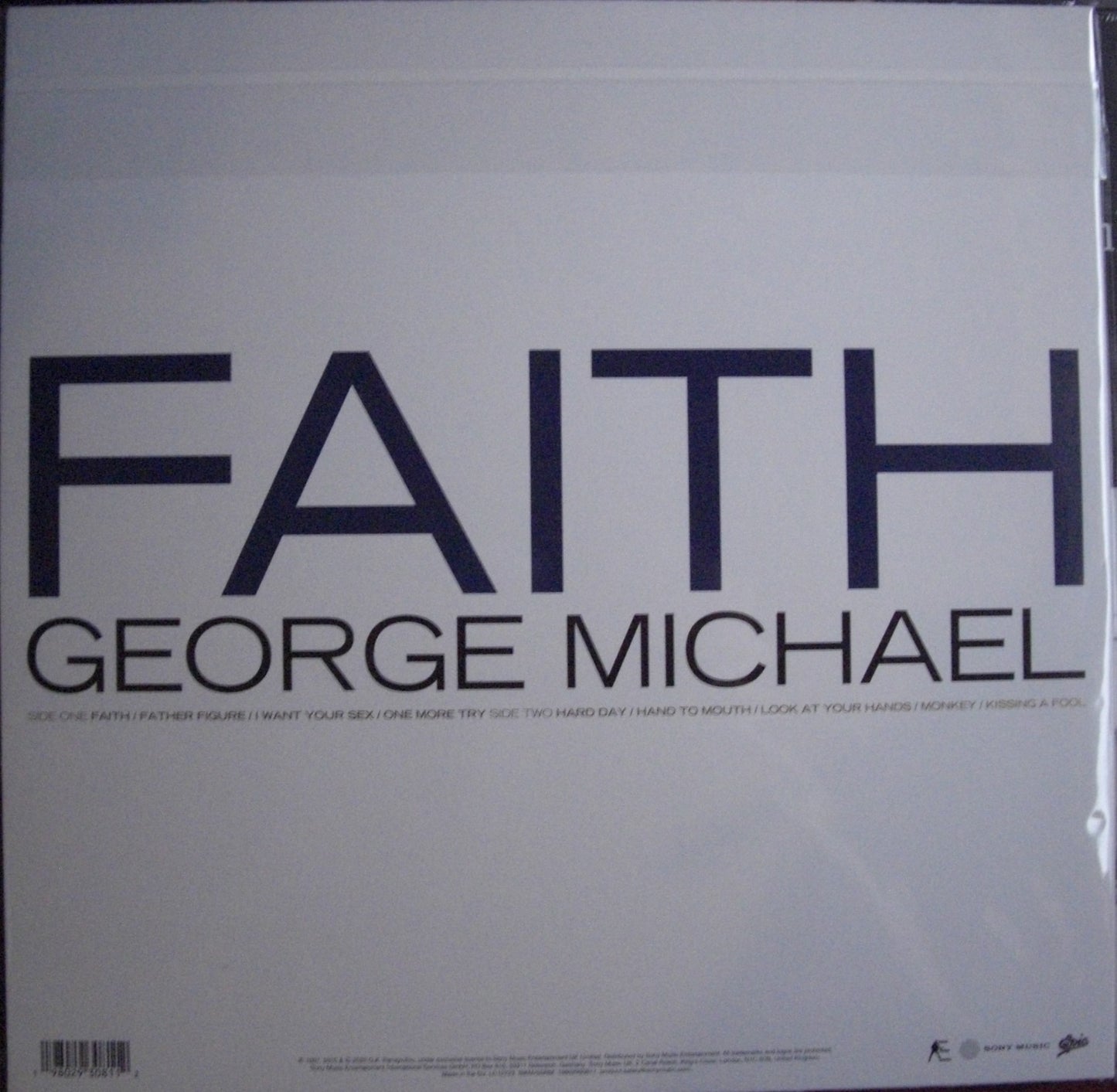 George Michael – Faith Vinyl, LP, Album, Reissue