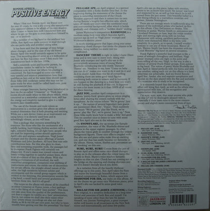 Ronnie April's – Positive Energy Volumen 1 Vinilo, LP, Álbum, Edición limitada