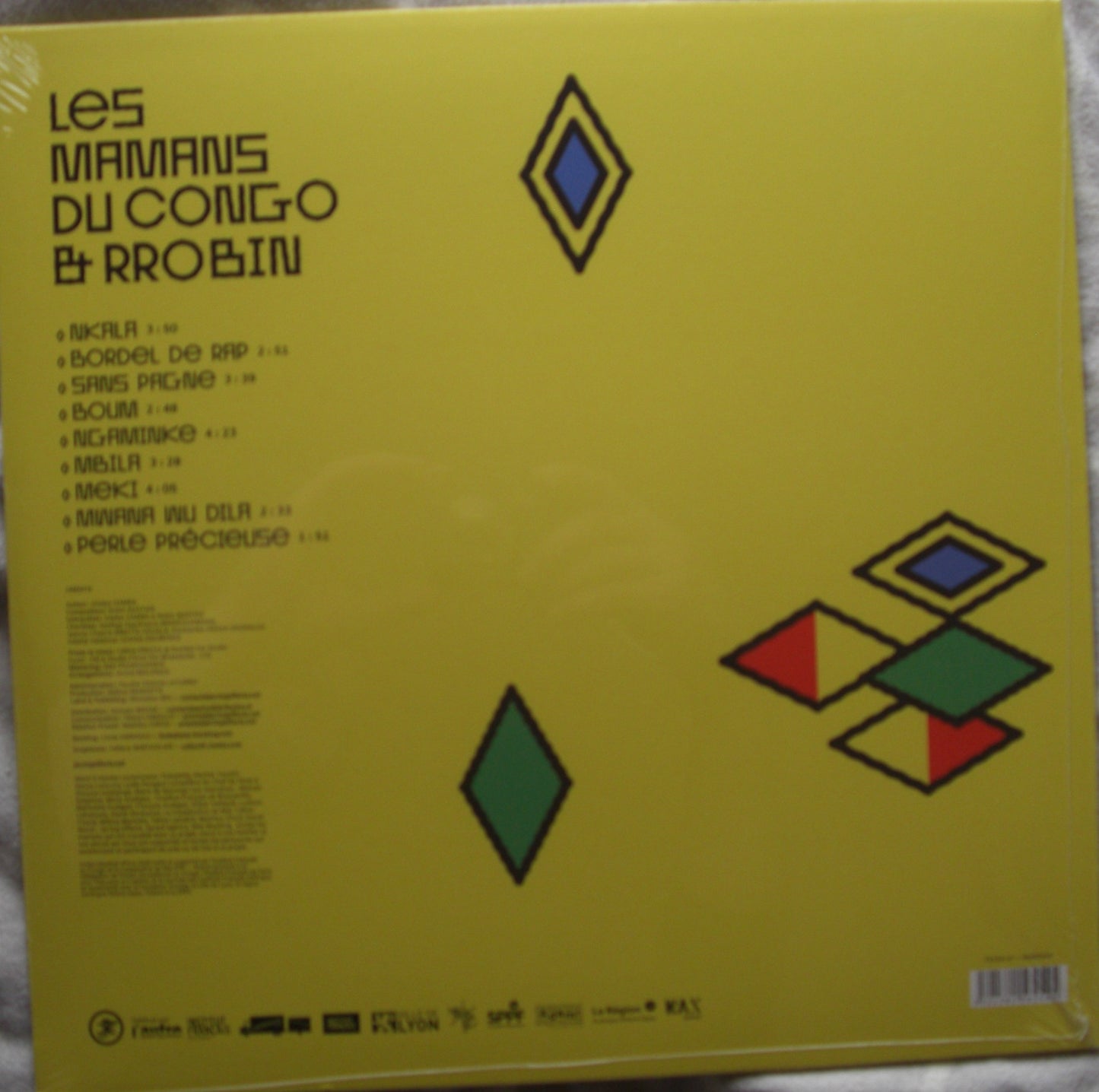 Les Mamans Du Congo, RRobin – Les Mamans Du Congo & Rrobin Vinyl, LP, Album yellow