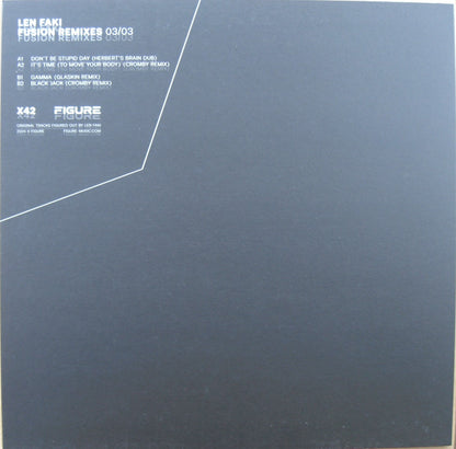 Len Faki – Fusion Remixes 03/03 Vinyl, 12" EP