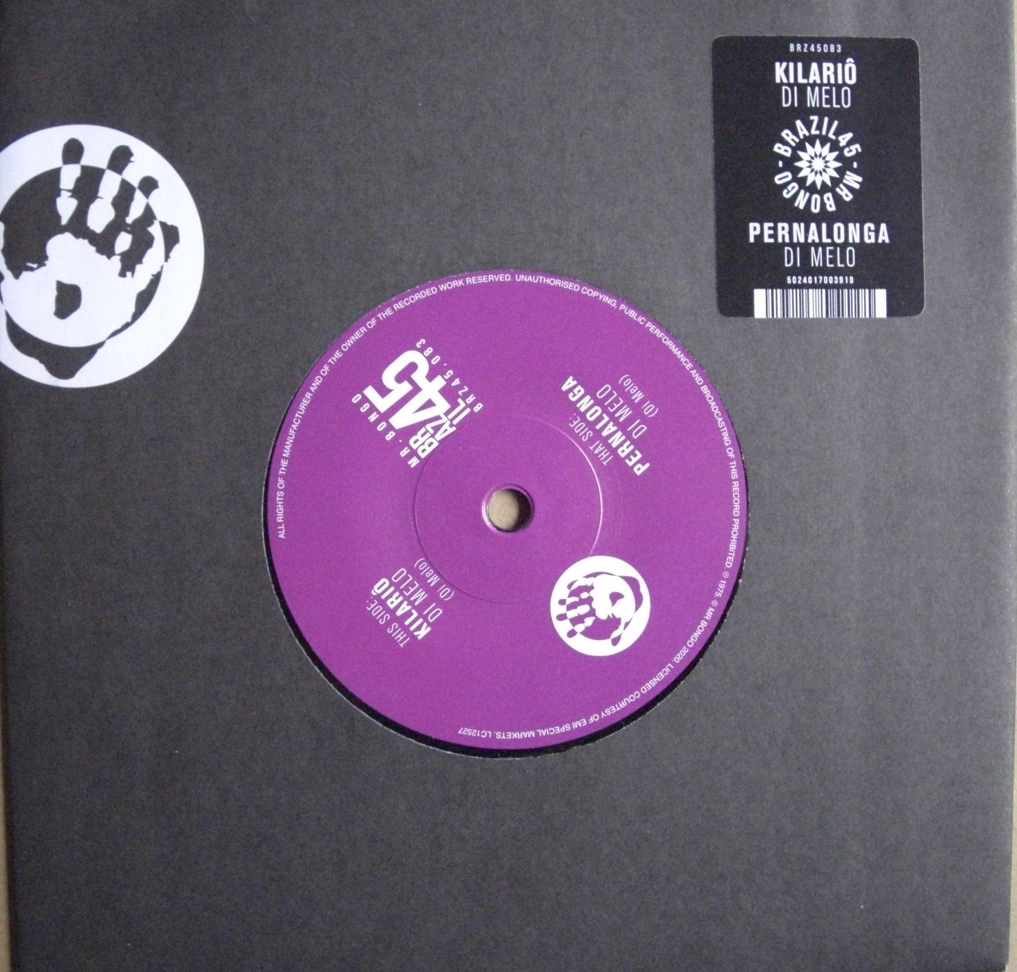 Di Melo – Kilario / Pernalonga Vinyl, 7"
