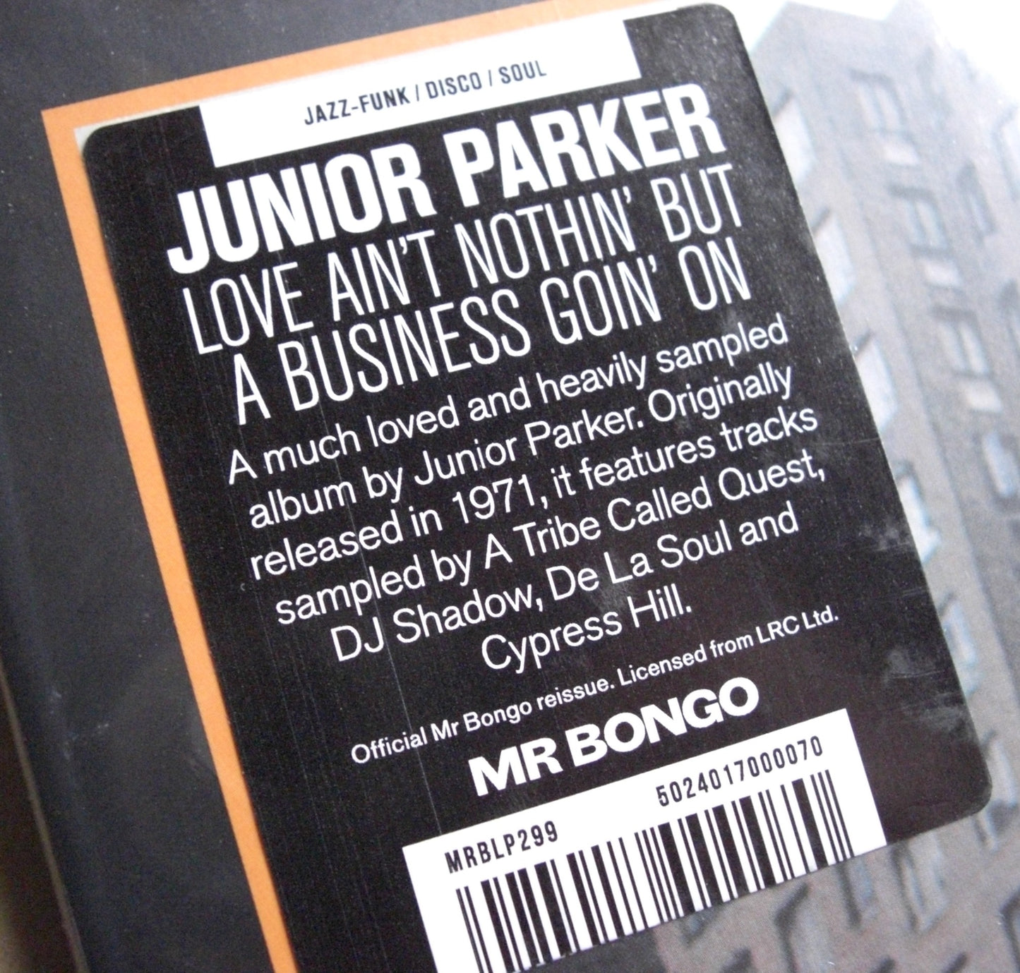 Junior Parker – Love Ain't Nothin' But A Business Goin' On Vinyl, LP, Album, Reissue