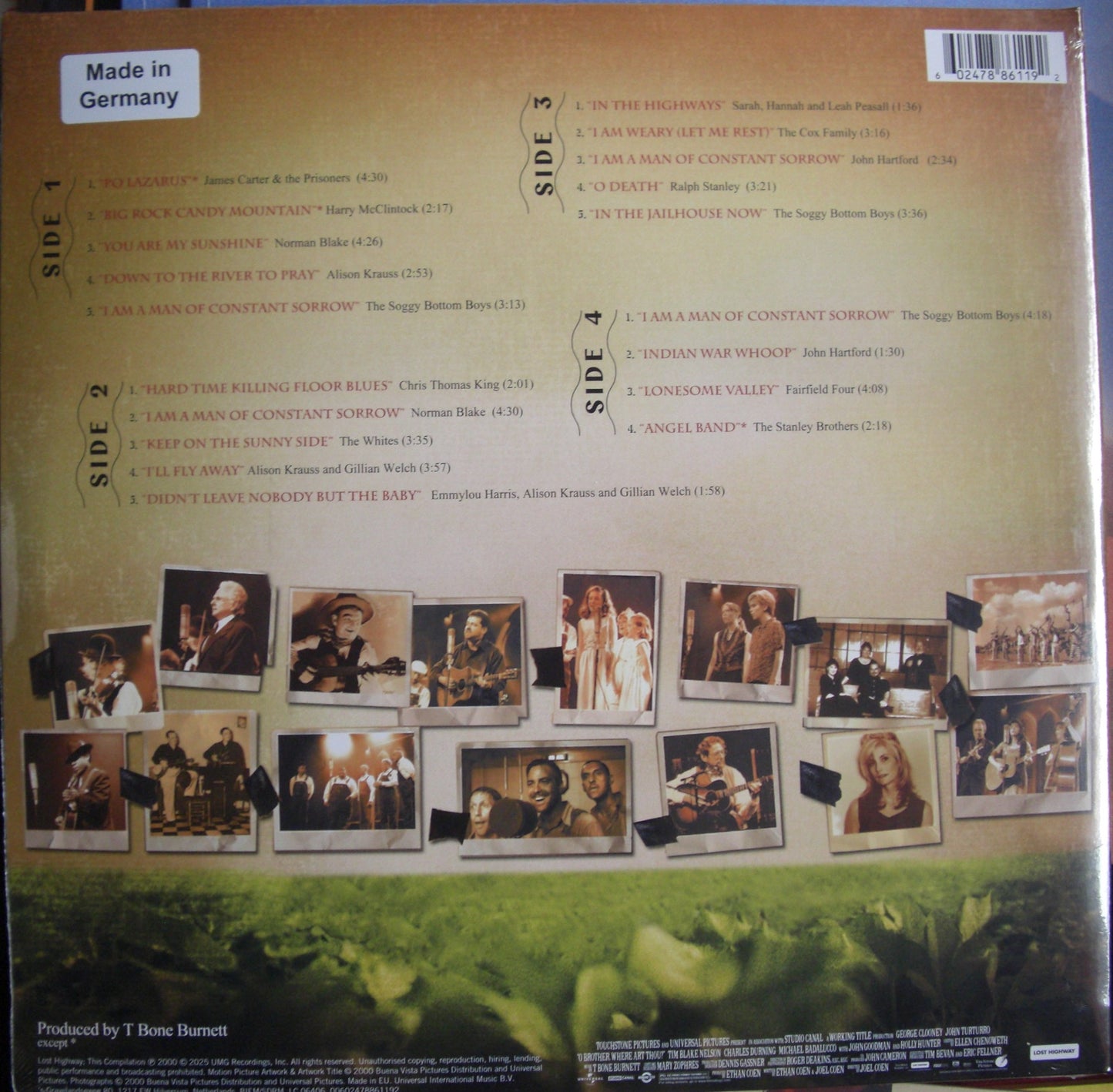 Various – O Brother, Where Art Thou? 2x Vinyl, LP, Compilation, Reissue