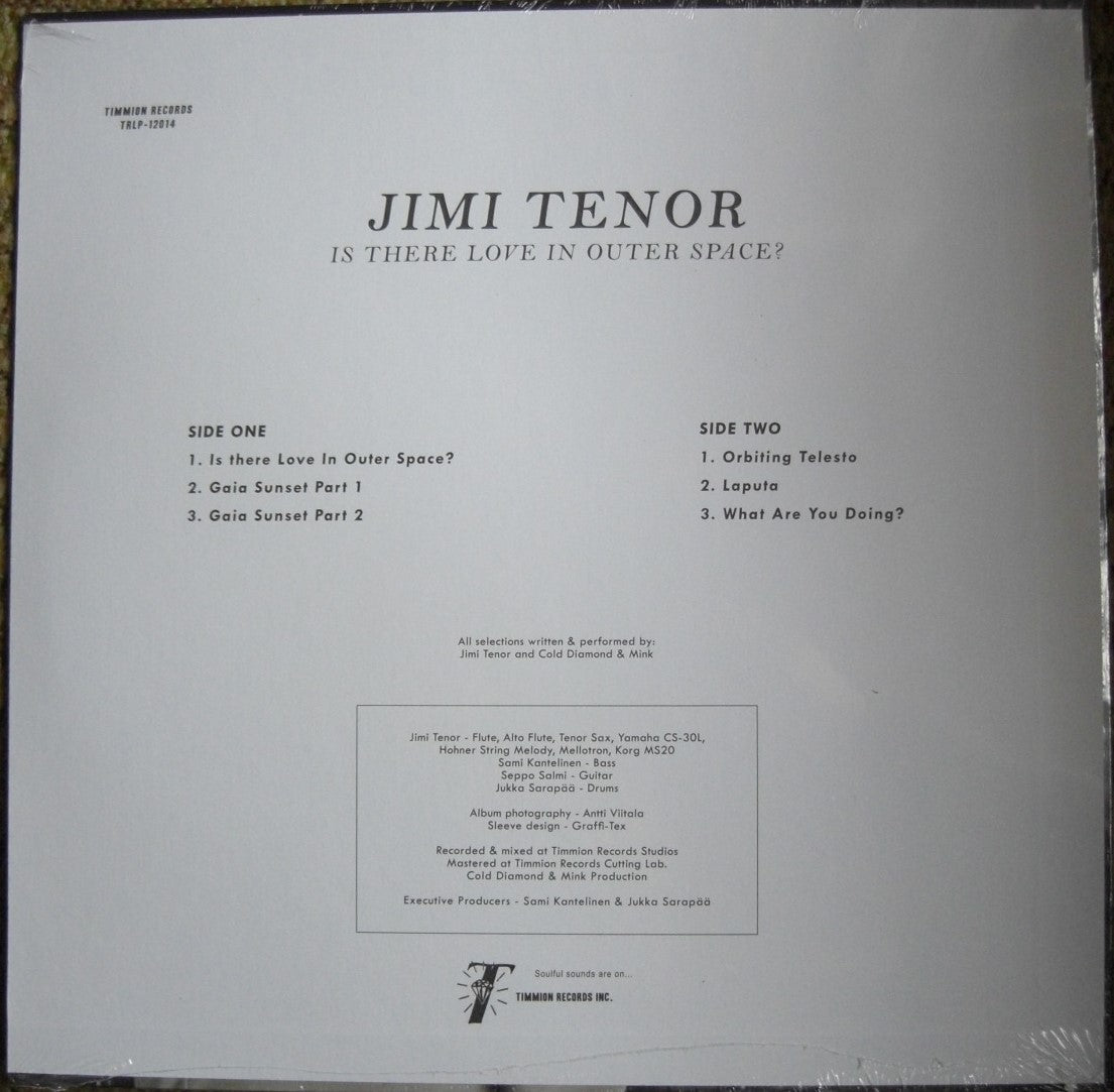 Jimi Tenor – ¿Hay amor en el espacio exterior? Vinilo, LP, álbum
