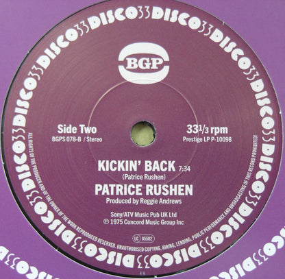 Patrice Rushen – Haw-Right Now / Kickin' Back 7"