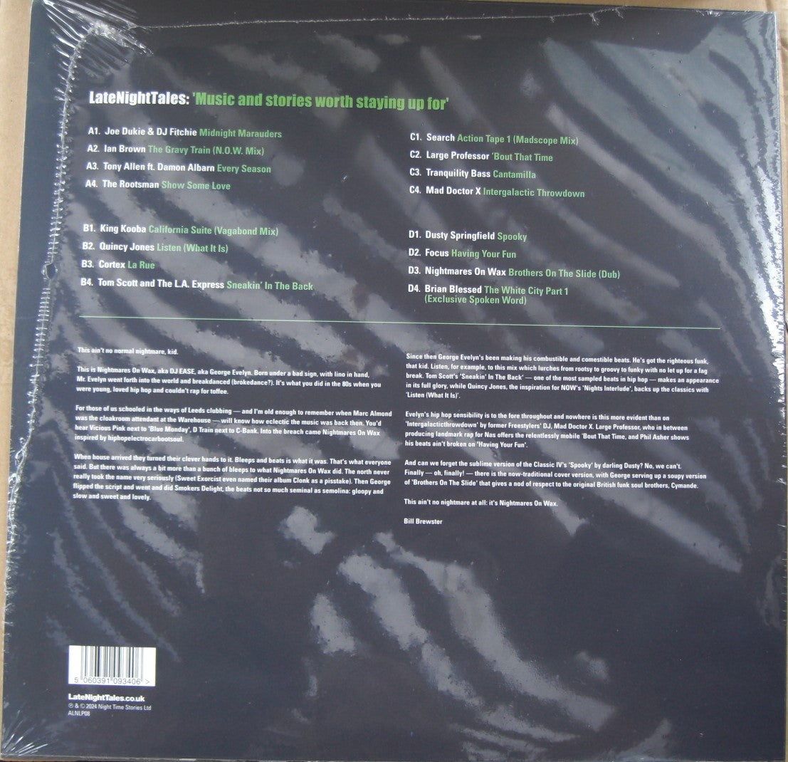 Nightmares On Wax – LateNightTales 2x Vinyl, LP, Compilation