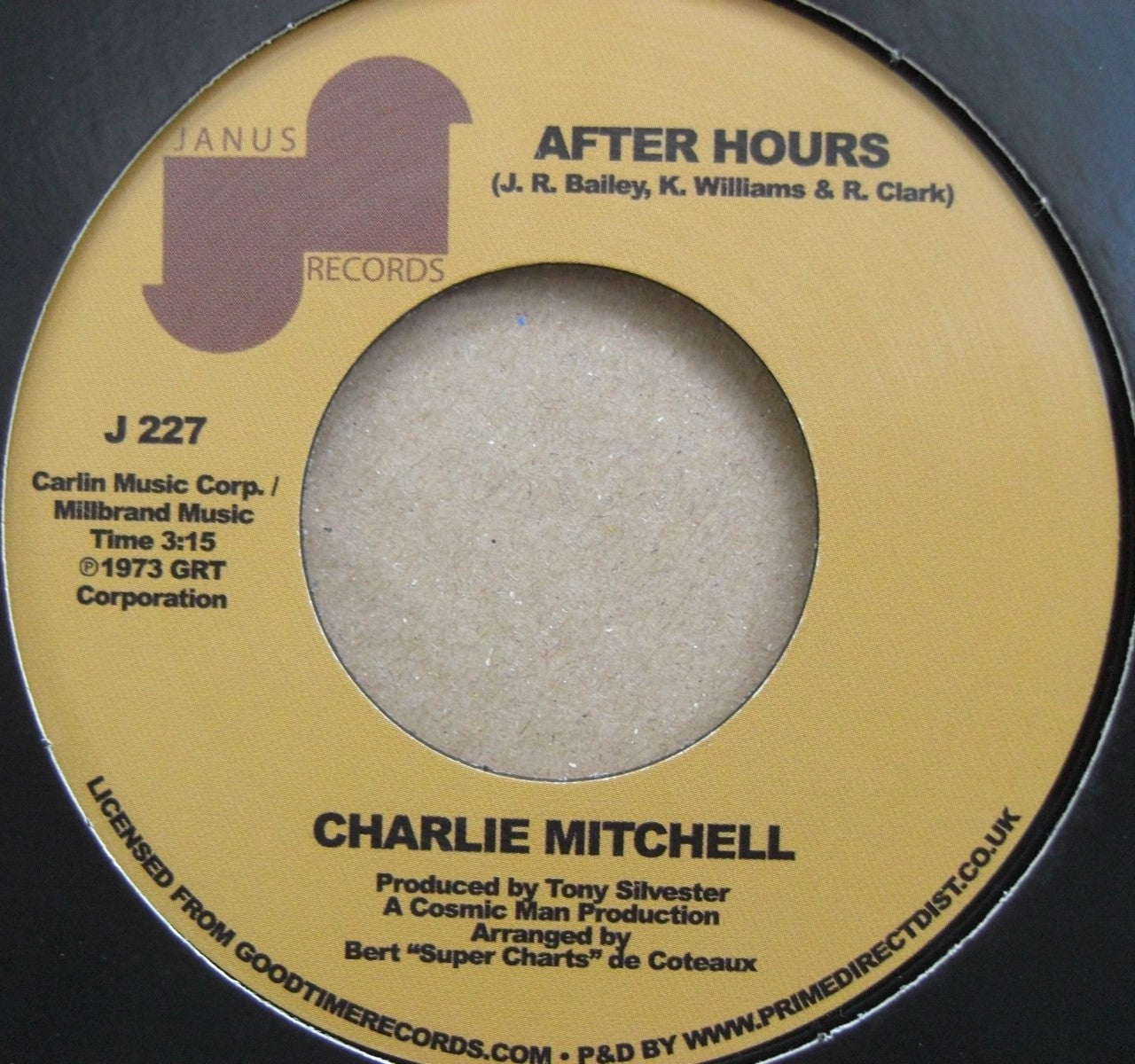 Charlie Mitchell – After Hours / Love Don't Come Easy 7"