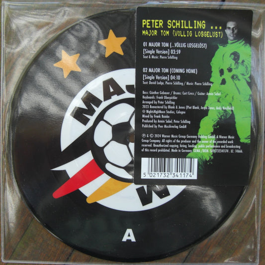 Peter Schilling – Major Tom (.Völlig Losgelöst) Vinyl, 7" Limited