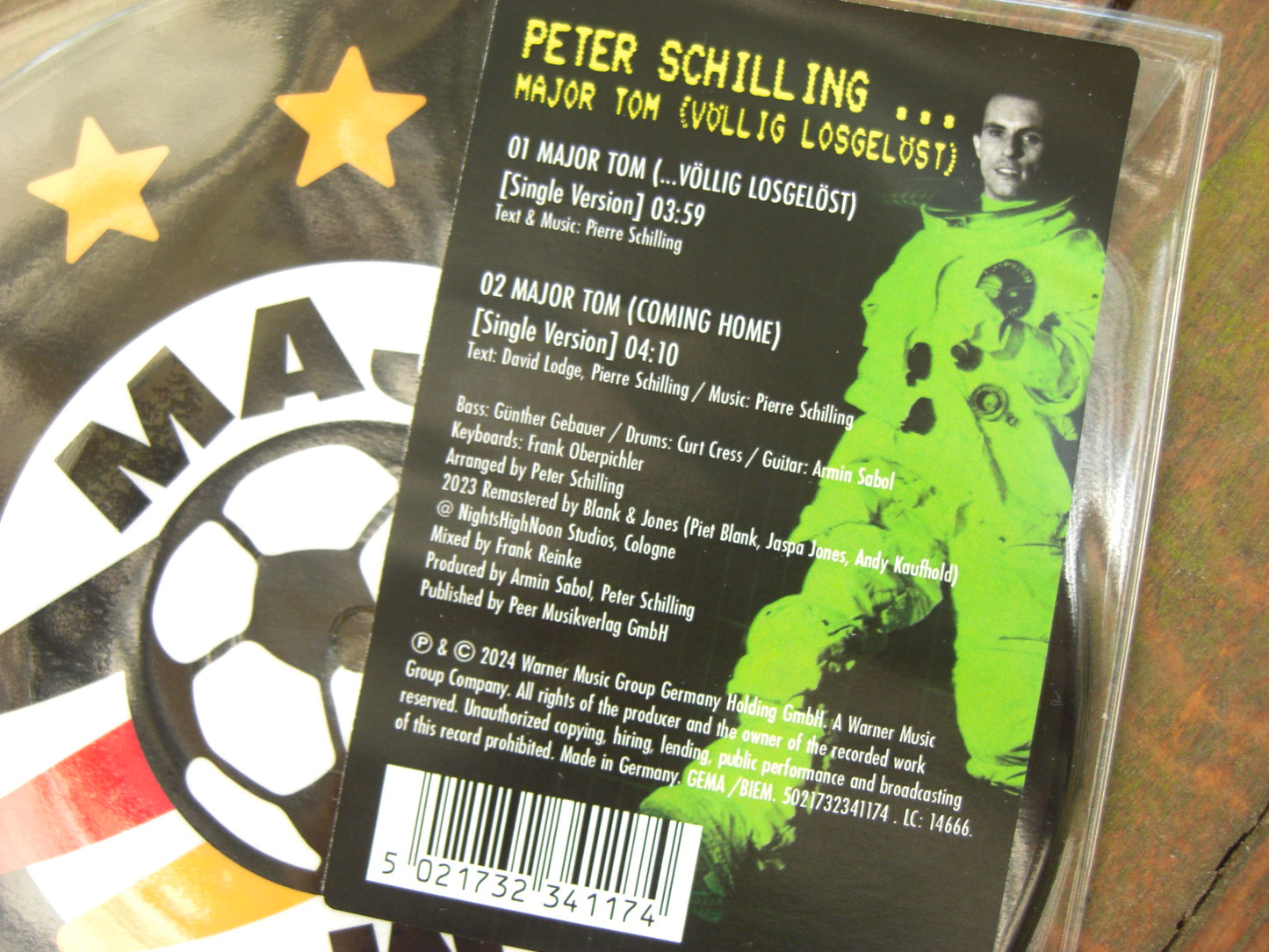 Peter Schilling – Major Tom (.Völlig Losgelöst) Vinyl, 7" Limited