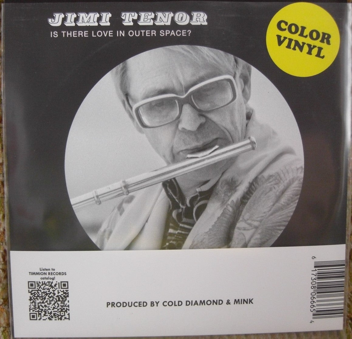 Jimi Tenor – Is There Love In Outer Space? Orbiting Telesto 7" black