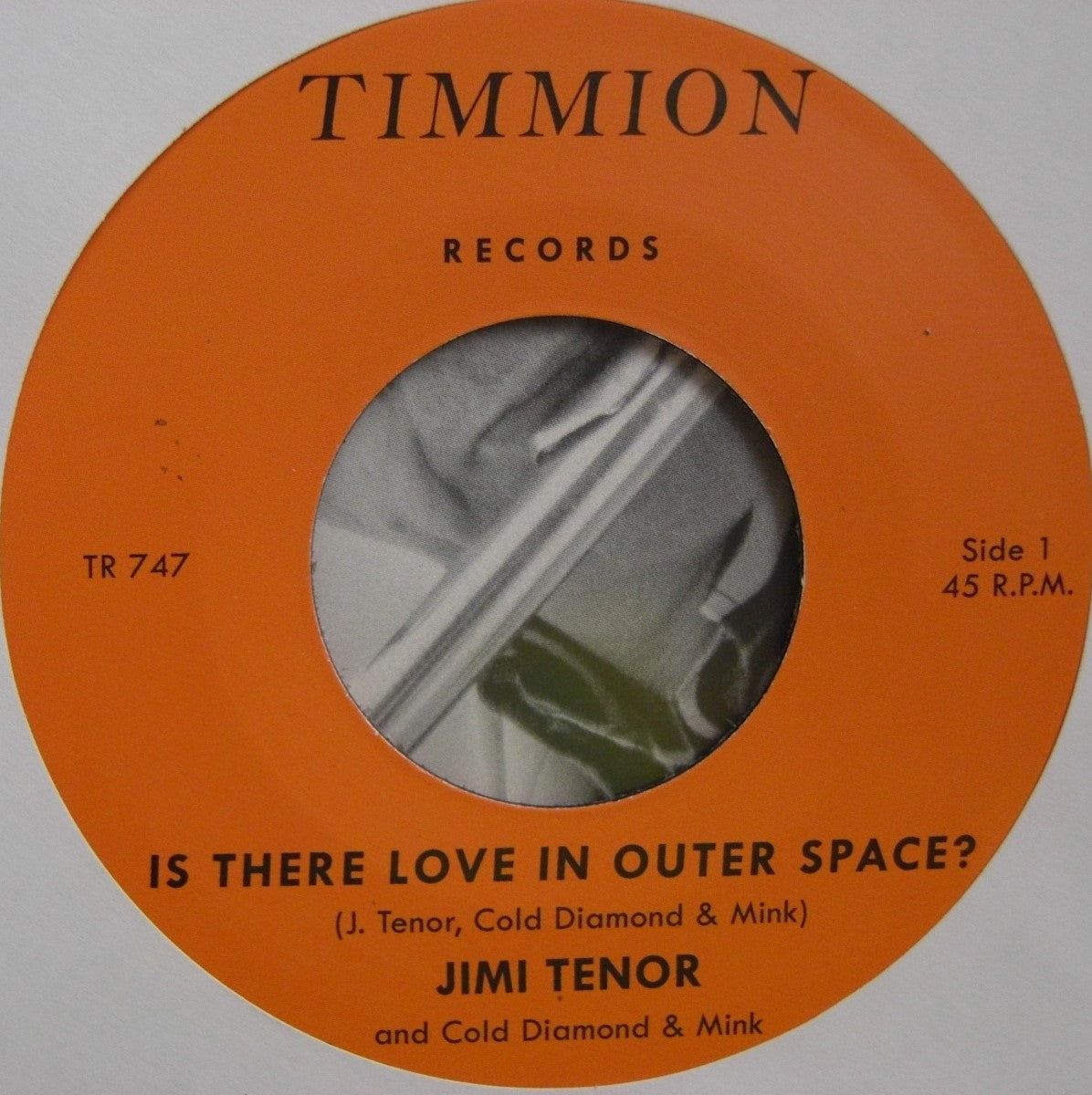Jimi Tenor – Is There Love In Outer Space? Orbiting Telesto 7" black