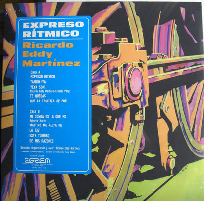 Ricardo Eddy Martinez – Expreso Ritmico Vinyl, LP, Album, Reissue