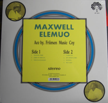 Maxwell Elemuo Acc. By Friimen Music Coy – Maxwell Elemuo Acc. By Friimen Music Coy Vinyl, LP, Album, Reissue