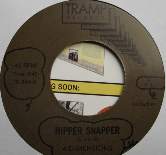 4 Dimensions – Hipper Snapper / 10 O'Clock Soul Meeting Vinyl, 7"