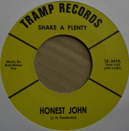 Honest John – Shake A Plenty / Squeeze Me Soul Sister Shortly Vinyl, 7", Repress