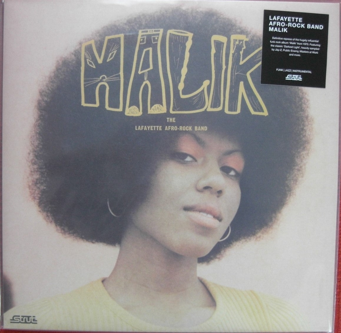 Lafayette Afro-Rock Band – Malik Vinilo, LP, Álbum negro