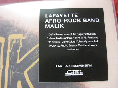 Lafayette Afro-Rock Band – Malik Vinilo, LP, Álbum negro