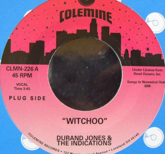 Durand Jones & The Indications – Witchoo / Love Will Work It 7" black
