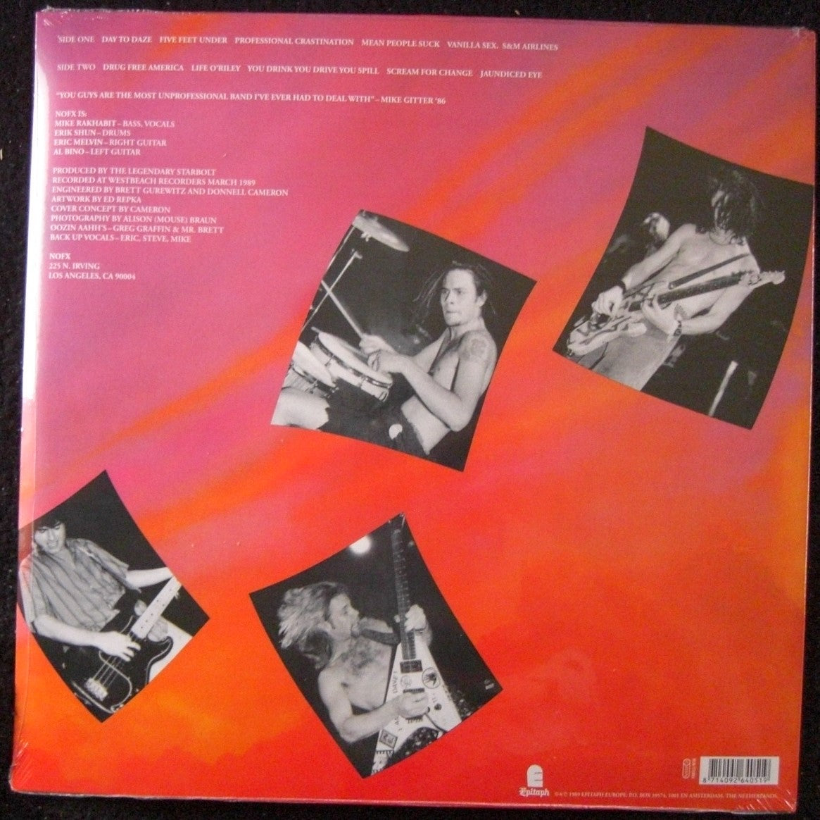 NOFX – S &amp; M Airlines Vinilo, LP, Álbum