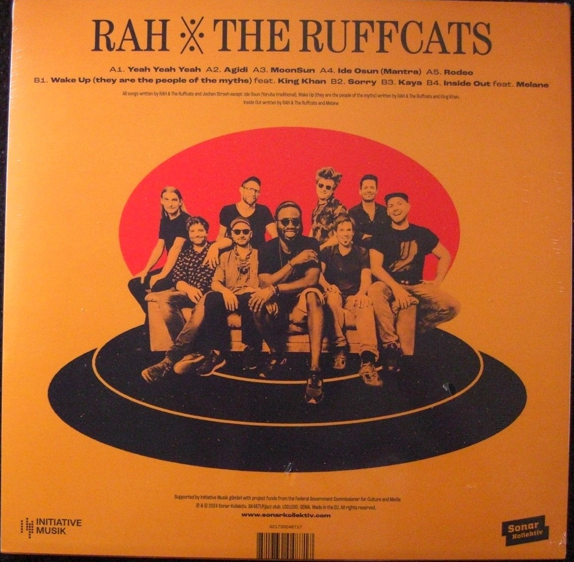 RAH, The Ruffcats – Orile To Berlin Vinyl, LP, Album Orange