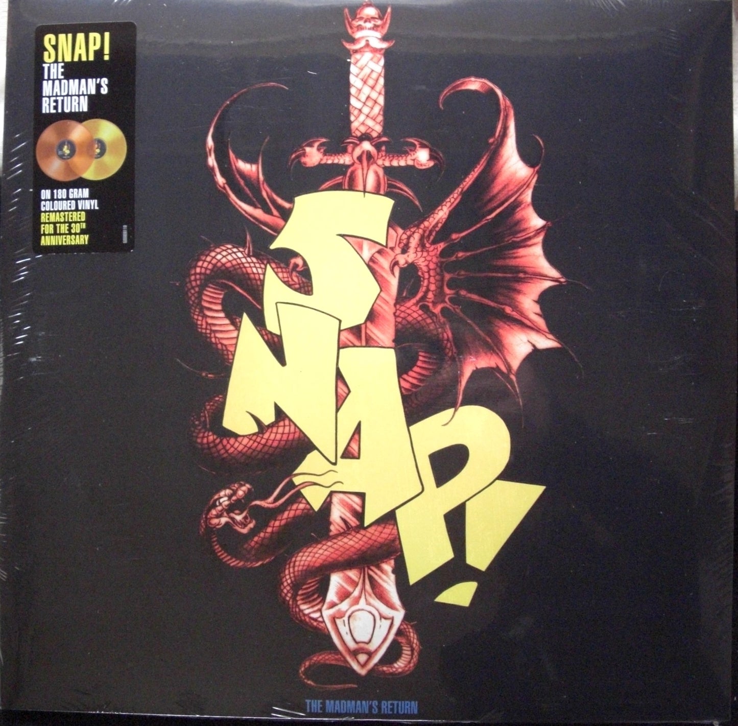Snap! – The Madman's Return 2x Vinyl, LP, Reissue, 30th Anniversary Edt red-yellow